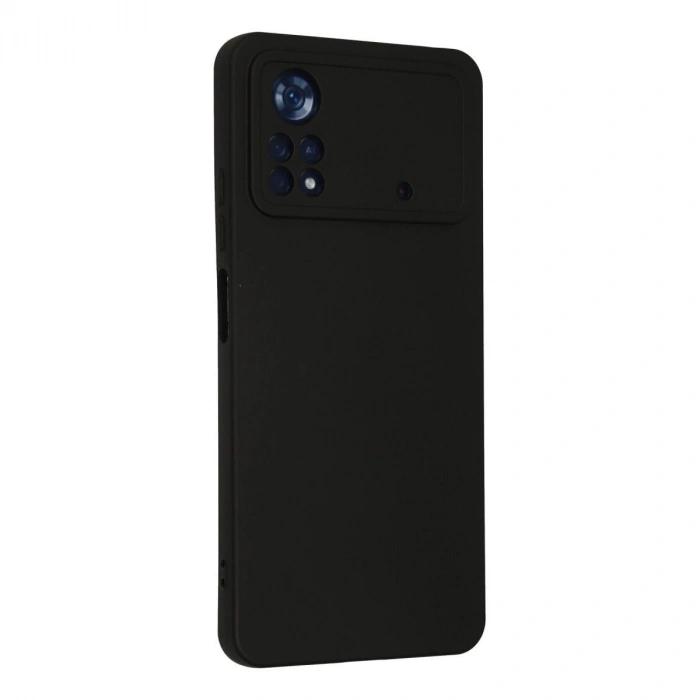 Po X4 Pro 5g Kılıf Nano İçi Kadife  - Siyah