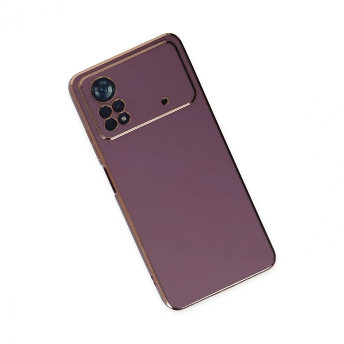Po X4 Pro 5g Kılıf Volet  - Mor