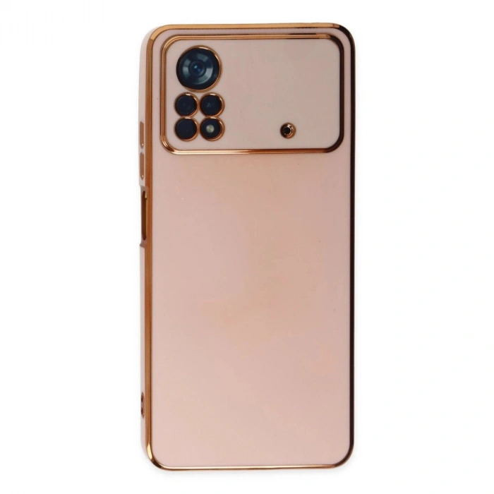 Po X4 Pro 5g Kılıf Volet  - Pembe