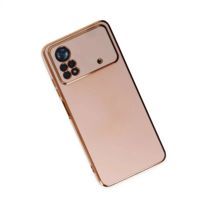 Po X4 Pro 5g Kılıf Volet  - Pembe