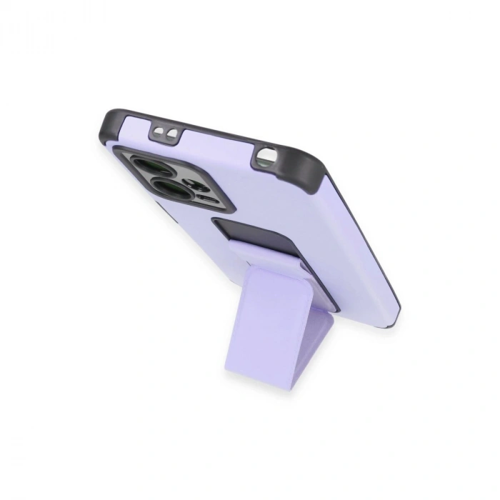 Po X5 5g Kılıf Mega Standlı  - Lila