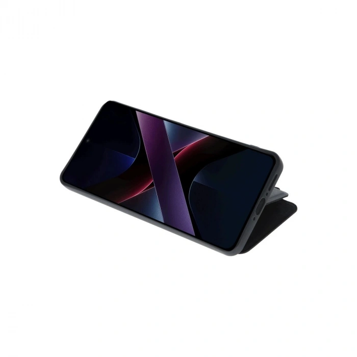 Po X7 Pro Kılıf Flip Cover - Siyah