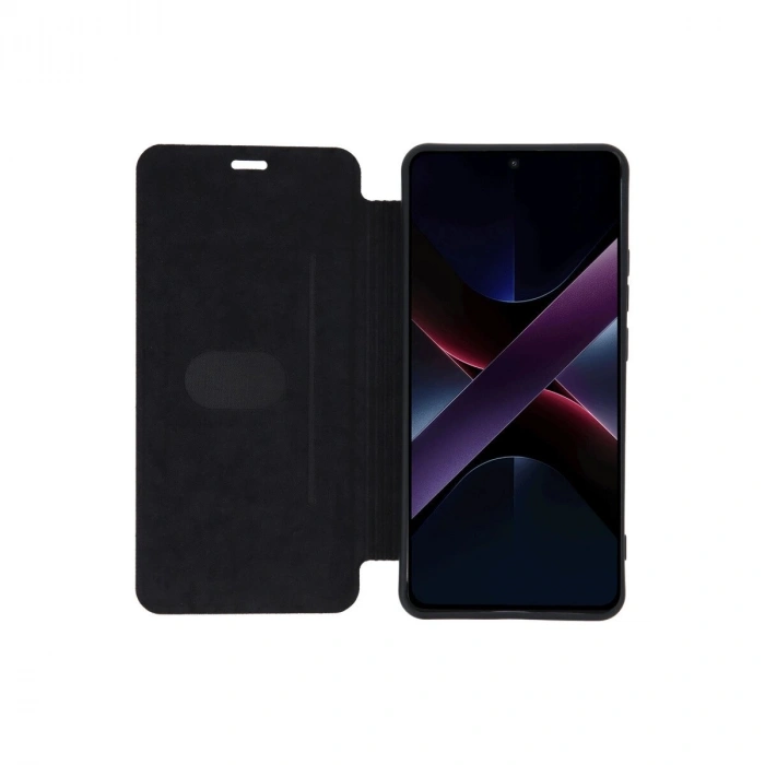 Po X7 Pro Kılıf Flip Cover - Taba