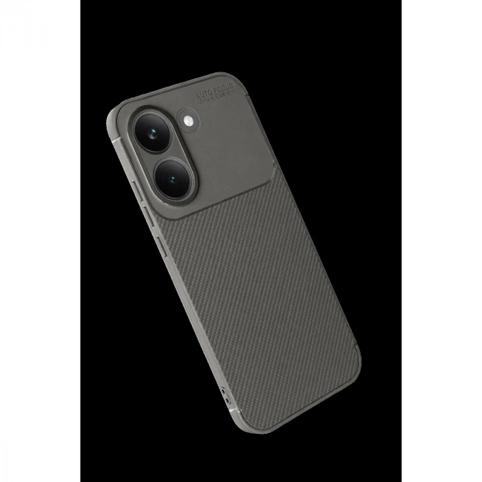 Po X8 Pro Auto Fus Karbon Kapak - Gri
