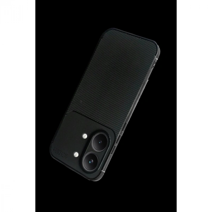 Po X8 Pro Max Auto Fus Karbon Kapak - Siyah