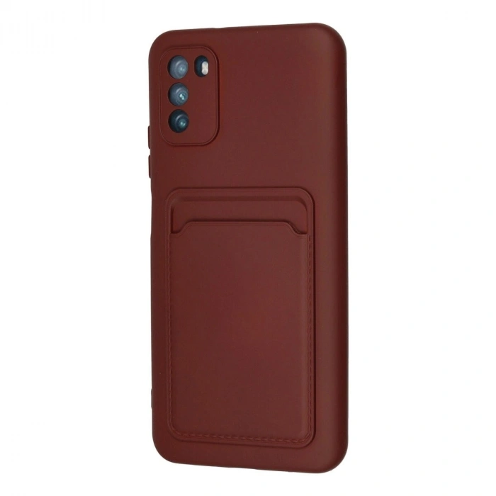 Pohone M3 Kılıf Kelvin Kartvizitli  - Bordo