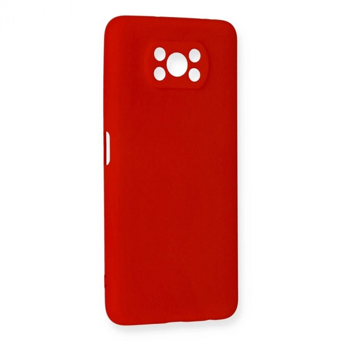 Pohone X3 Kılıf Nano İçi Kadife  - Kırmızı
