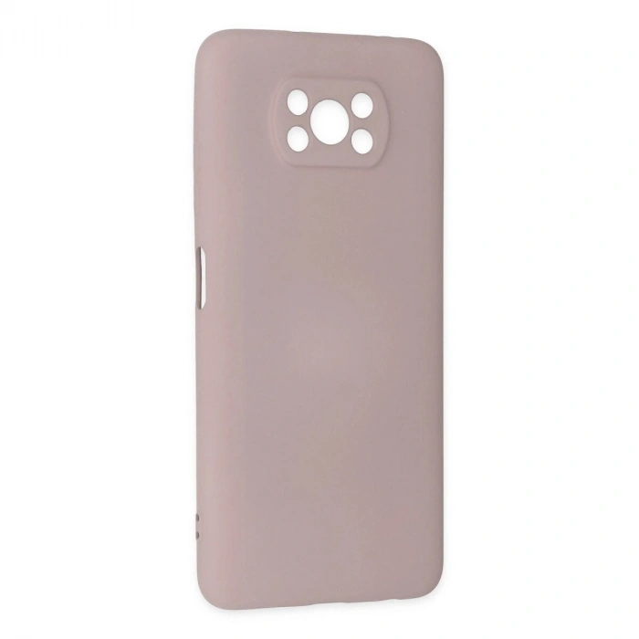Pohone X3 Kılıf Nano İçi Kadife  - Pudra