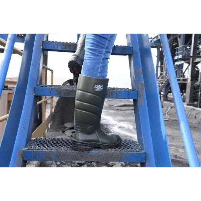 Pollyboot Vega 38 Numara Çelik Blu Çizme Poliüratan