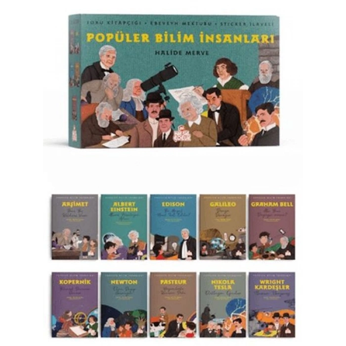 Popüler Bilim İnsanları (10 Kitap)