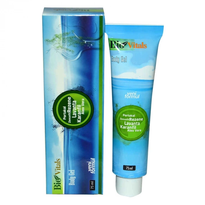 Portakal Zencefil Rezene Lanta Karanfil e Vera Masaj Jeli 75 ML