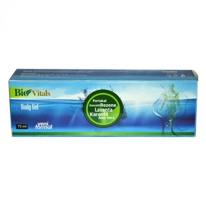 Portakal Zencefil Rezene Lanta Karanfil e Vera Masaj Jeli 75 ML