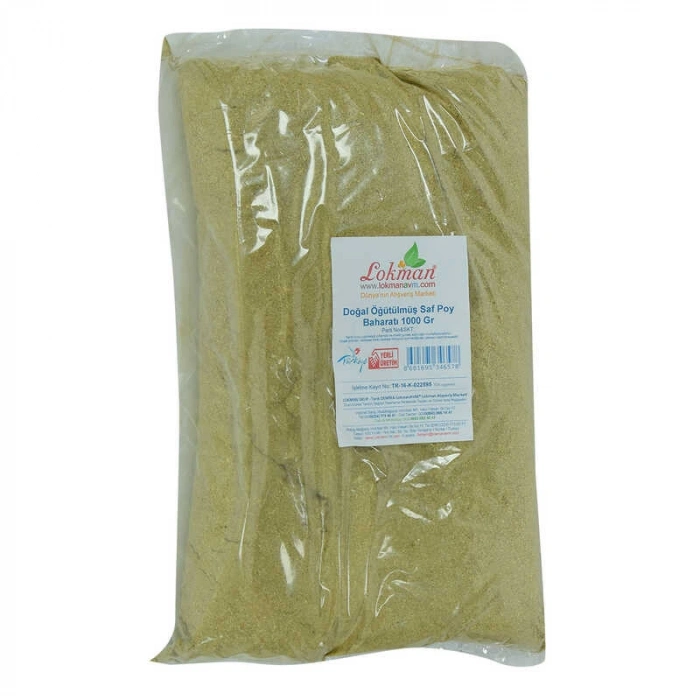 Poy Baharatı Öğütülmüş Saf Doğal 1000 Gr Paket