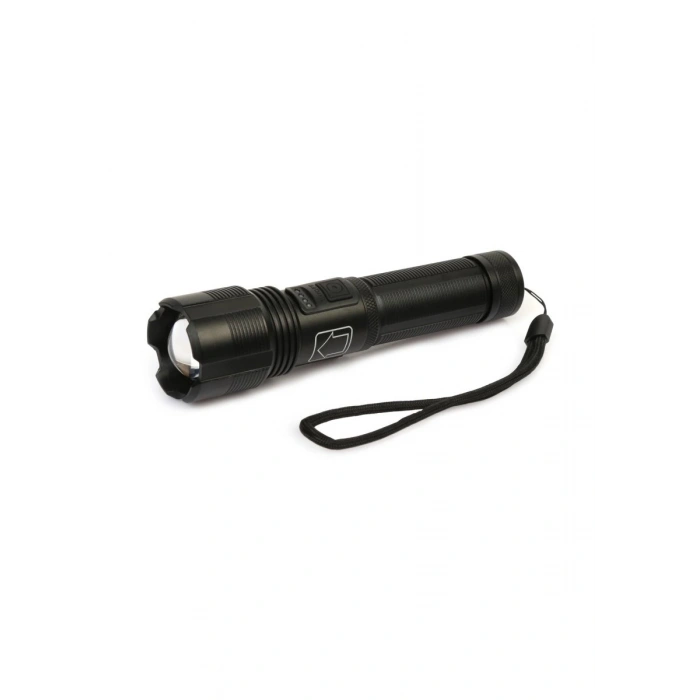 Ps-1600 Süper Parlak Led Zoomlu 5 Mod Su Geçirmez Profesyonel Kamp Bekçi cı Feneri