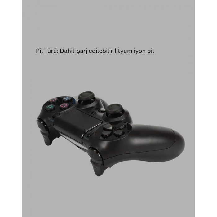 PS4 Uyumlu Kablosuz Oyun Kolu – Titreşimli, Şarjlı ve Ergonomik Yeni Nesil