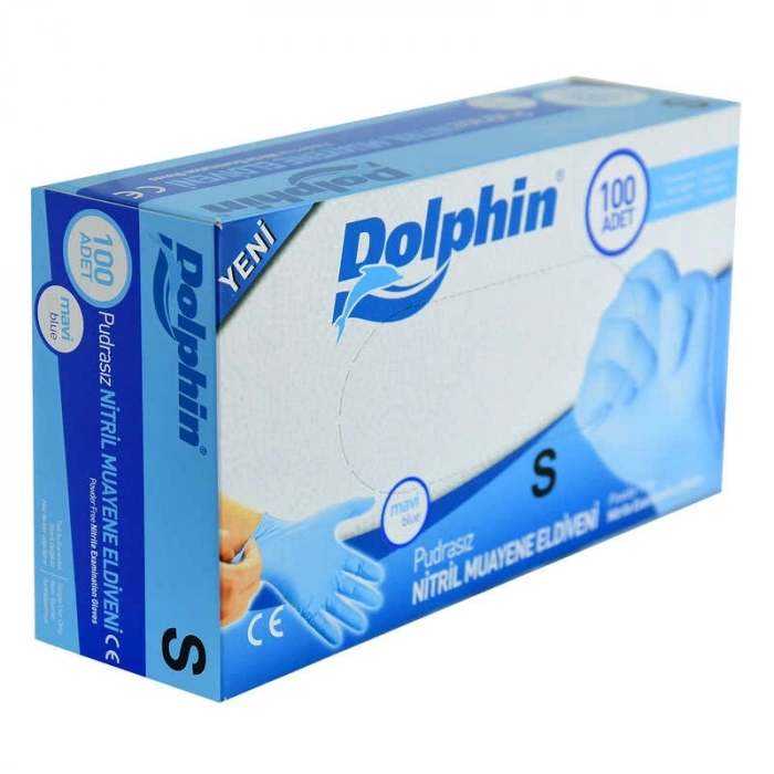 Pudrasız Mi Nitril Eldiven Küçük Boy (S) 100 Lü Paket