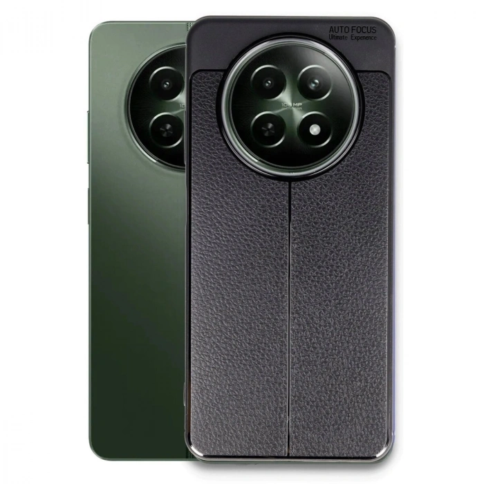 Realme 12 5g Kılıf Auto Fus Kapak - Siyah