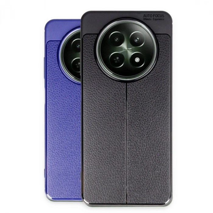Realme 12 5g Kılıf Auto Fus Kapak - Siyah