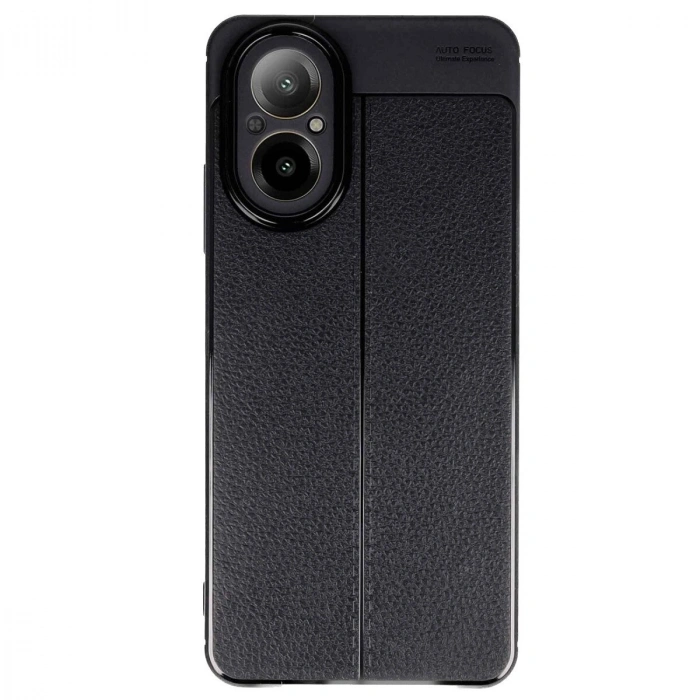 Realme 12 Lite Kılıf Auto Fus Kapak - Siyah