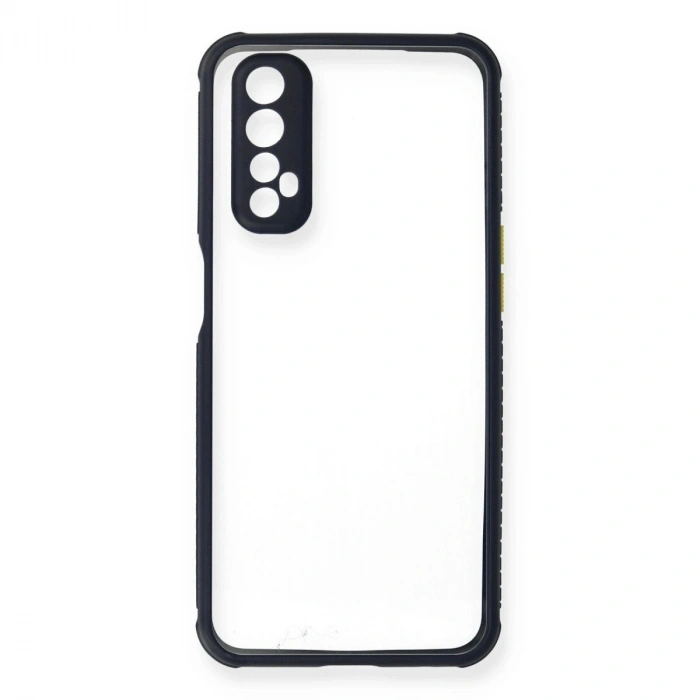 Realme 7 Kılıf Miami Şeffaf  - Lacivert