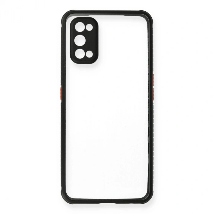 Realme 7 Pro Kılıf Miami Şeffaf  - Siyah