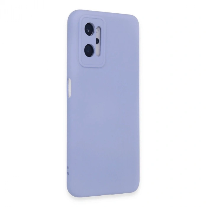 Realme 9i 4g Kılıf Nano İçi Kadife  - Lila
