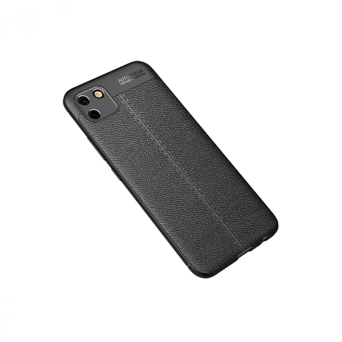 Realme C11 2021 Kılıf Auto Fus Kapak - Siyah