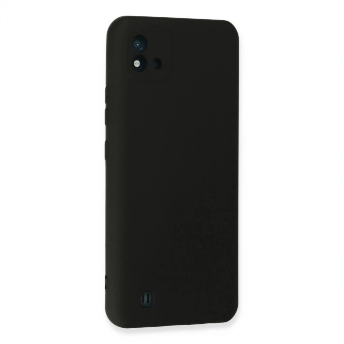 Realme C11 2021 Kılıf Nano İçi Kadife  - Siyah