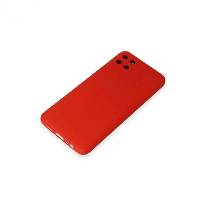 Realme C11 Kılıf Nano İçi Kadife  - Kırmızı