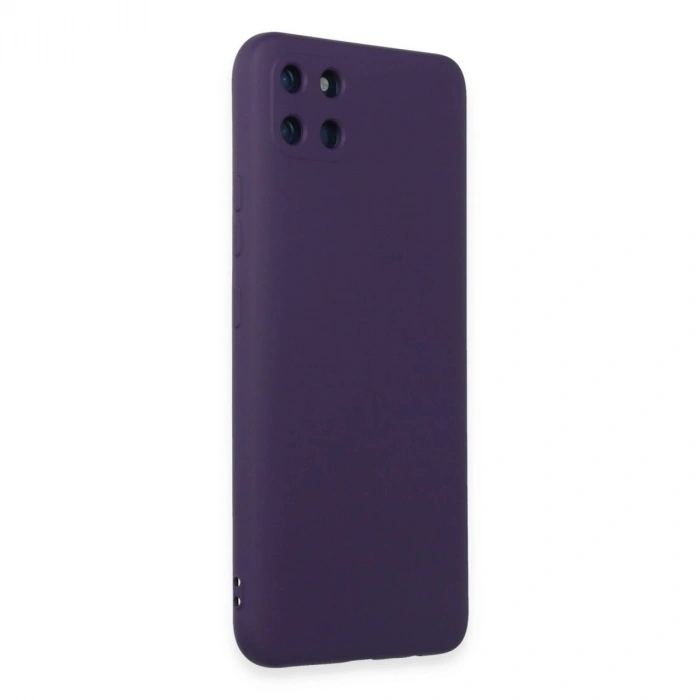 Realme C11 Kılıf Nano İçi Kadife  - Mor