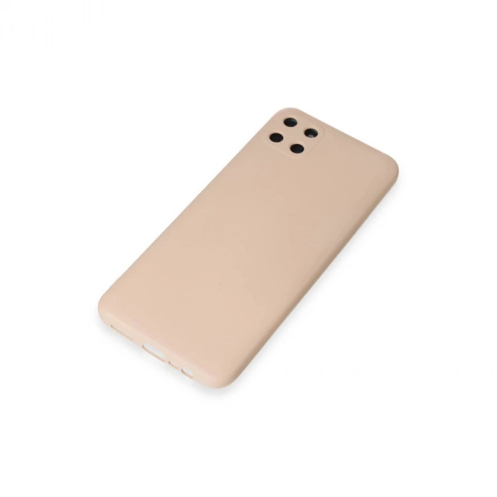 Realme C11 Kılıf Nano İçi Kadife  - Pudra