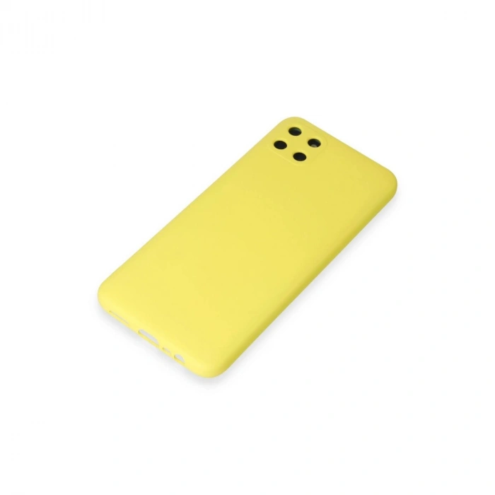 Realme C11 Kılıf Nano İçi Kadife  - Sarı