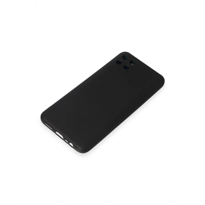 Realme C11 Kılıf Nano İçi Kadife  - Siyah
