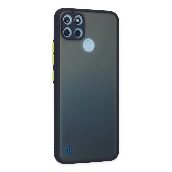 Realme C21y Kılıf Montreal  Kapak - Lacivert