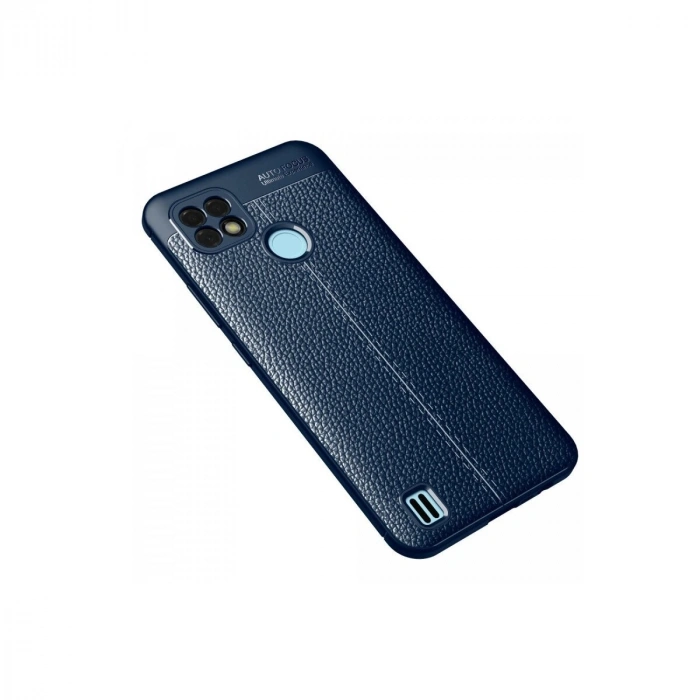 Realme C25 Kılıf Auto Fus Kapak - Lacivert