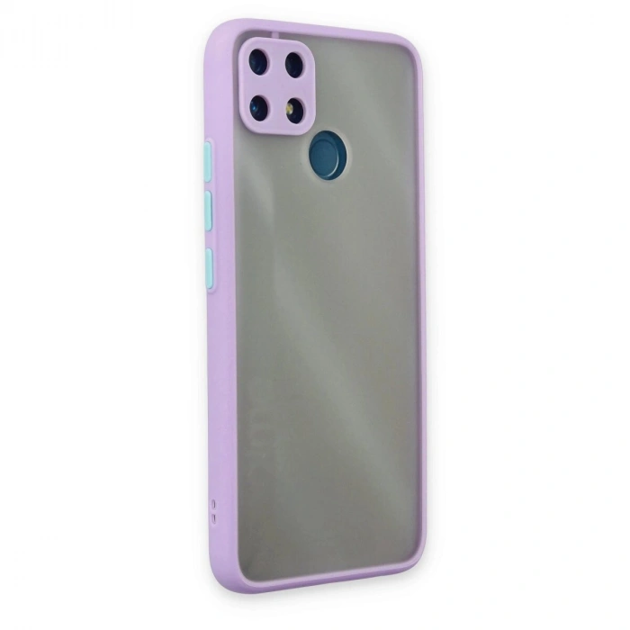 Realme C25 Kılıf Montreal  Kapak - Mor
