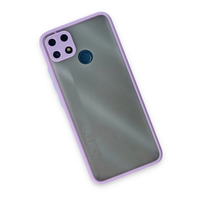 Realme C25 Kılıf Montreal  Kapak - Mor