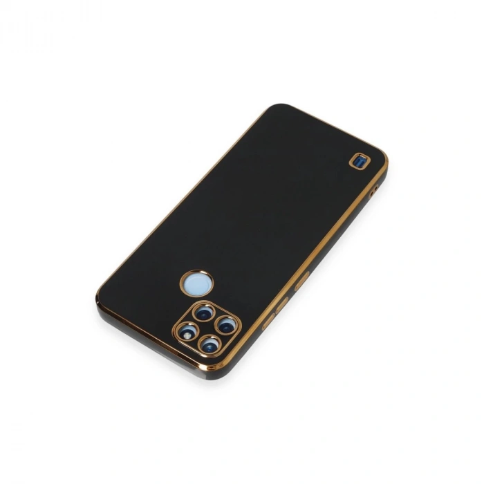 Realme C25y Kılıf Volet  - Siyah