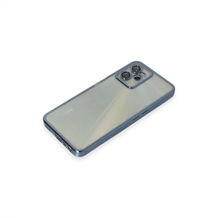 Realme C35 Kılıf  Lensli  - Açık Mi