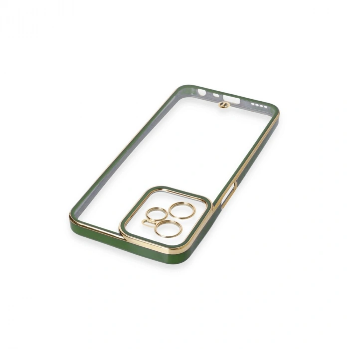 Realme C35 Kılıf Liva Lens  - Yeşil