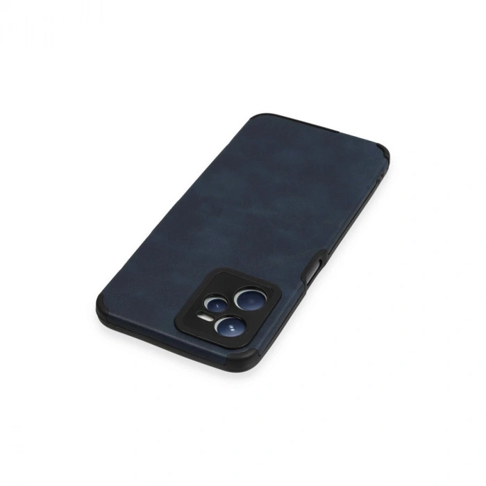 Realme C35 Kılıf Loop Deri  - Lacivert