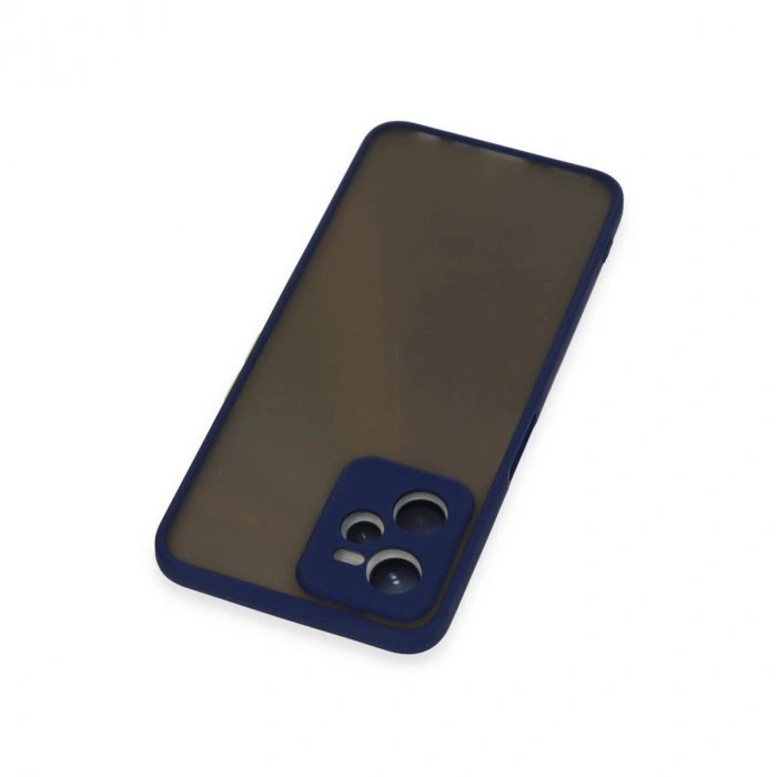 Realme C35 Kılıf Montreal  Kapak - Lacivert