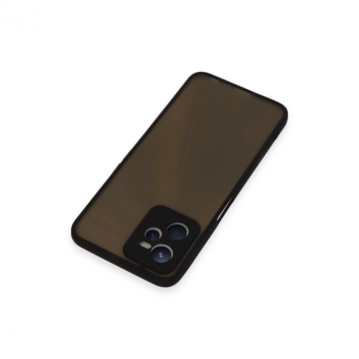 Realme C35 Kılıf Montreal  Kapak - Siyah