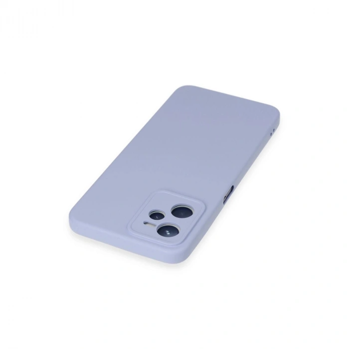 Realme C35 Kılıf Nano İçi Kadife  - Lila