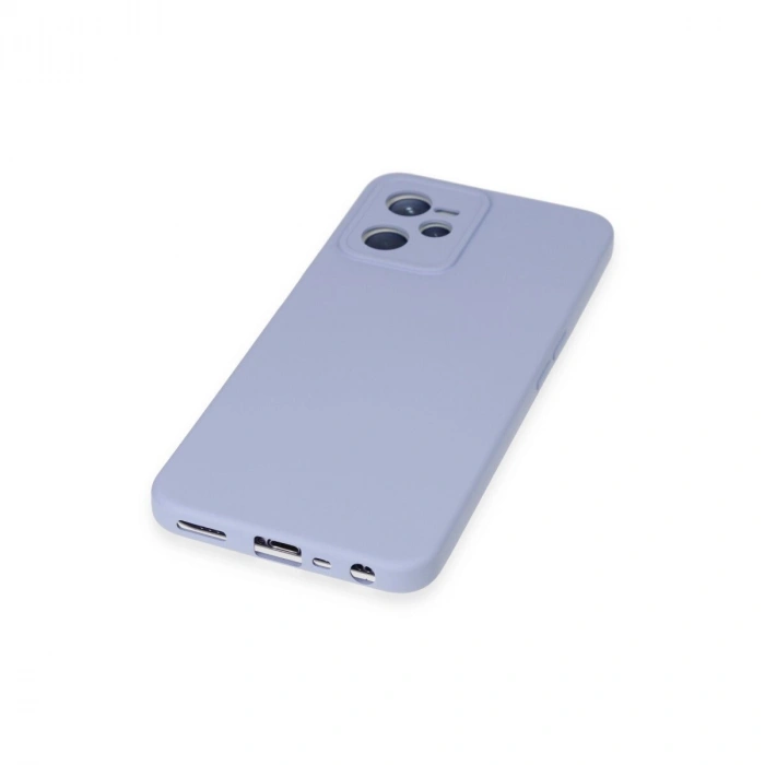 Realme C35 Kılıf Nano İçi Kadife  - Lila