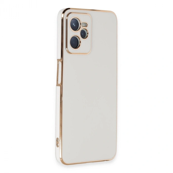 Realme C35 Kılıf Volet  - Beyaz