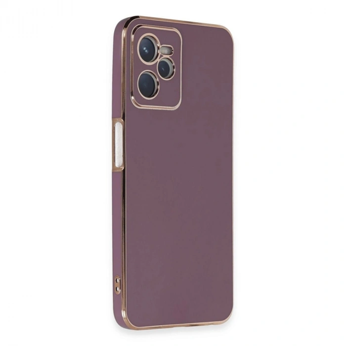 Realme C35 Kılıf Volet  - Mor