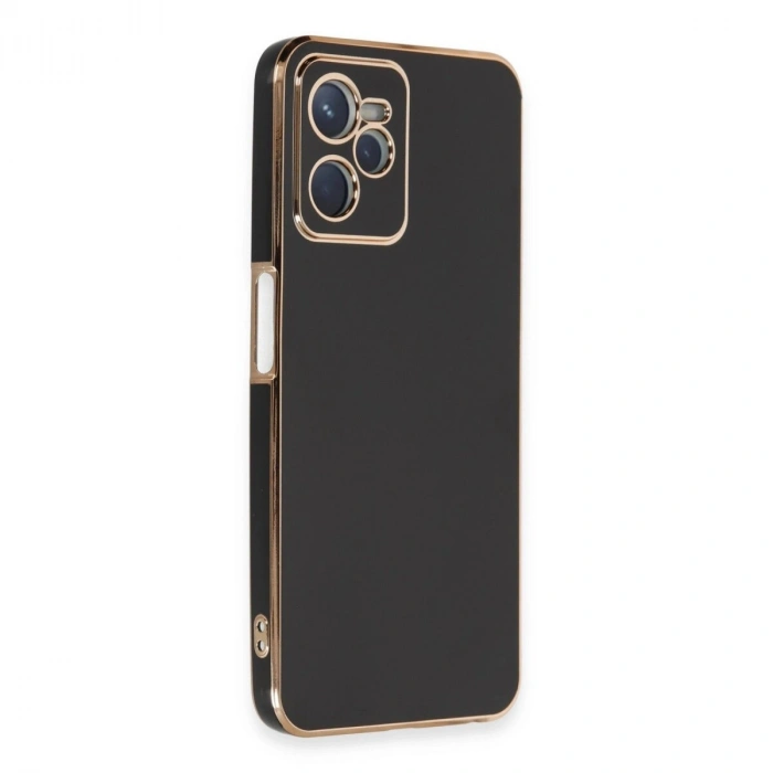 Realme C35 Kılıf Volet  - Siyah