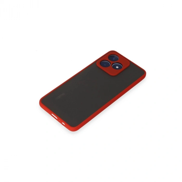 Realme C53 Kılıf Montreal  Kapak - Kırmızı