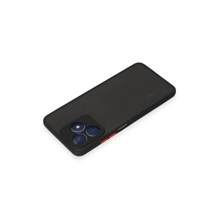 Realme C53 Kılıf Montreal  Kapak - Siyah